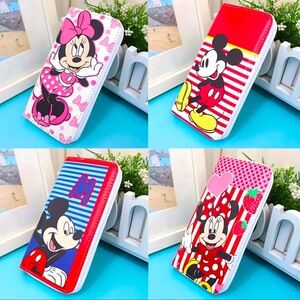 🆕 Disney Mickey Minnie Mouse Wallet 6 Styles‼️